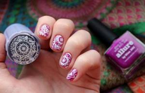 Stamping - Fashionable manicure 2020