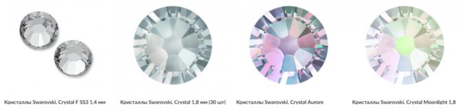 Swarovski nail rhinestones