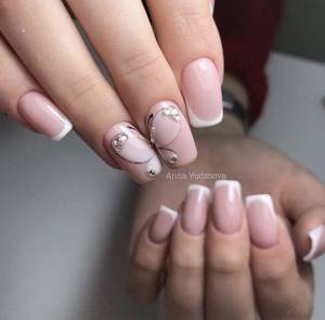 Wedding manicure 2022: TOP-200 best design ideas (new items)