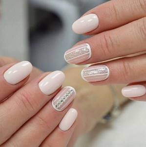 Wedding manicure 2022: TOP-200 best design ideas (new items)