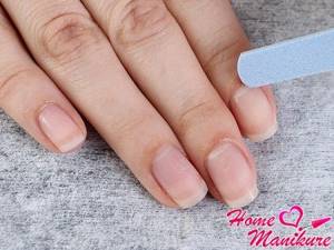 Removing cuticles using pumice
