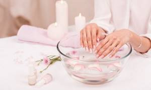 cuticle softening bath