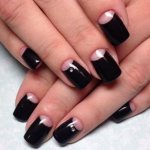 Options for black moon manicure