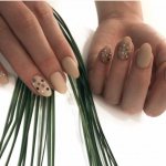 Delightful manicure with rhinestones 2022-2023 - new designs, trends, photos