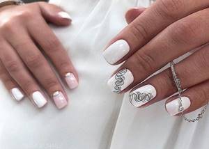 Always up-to-date lunar nail design 2022-2023: TOP lunar manicure ideas