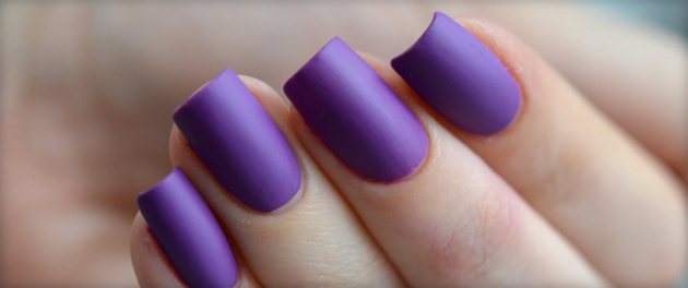 Choosing a matte manicure polish